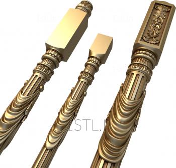 स्तंभ (ST_0280) सीएनसी मशीन के लिए 3D मॉडल
